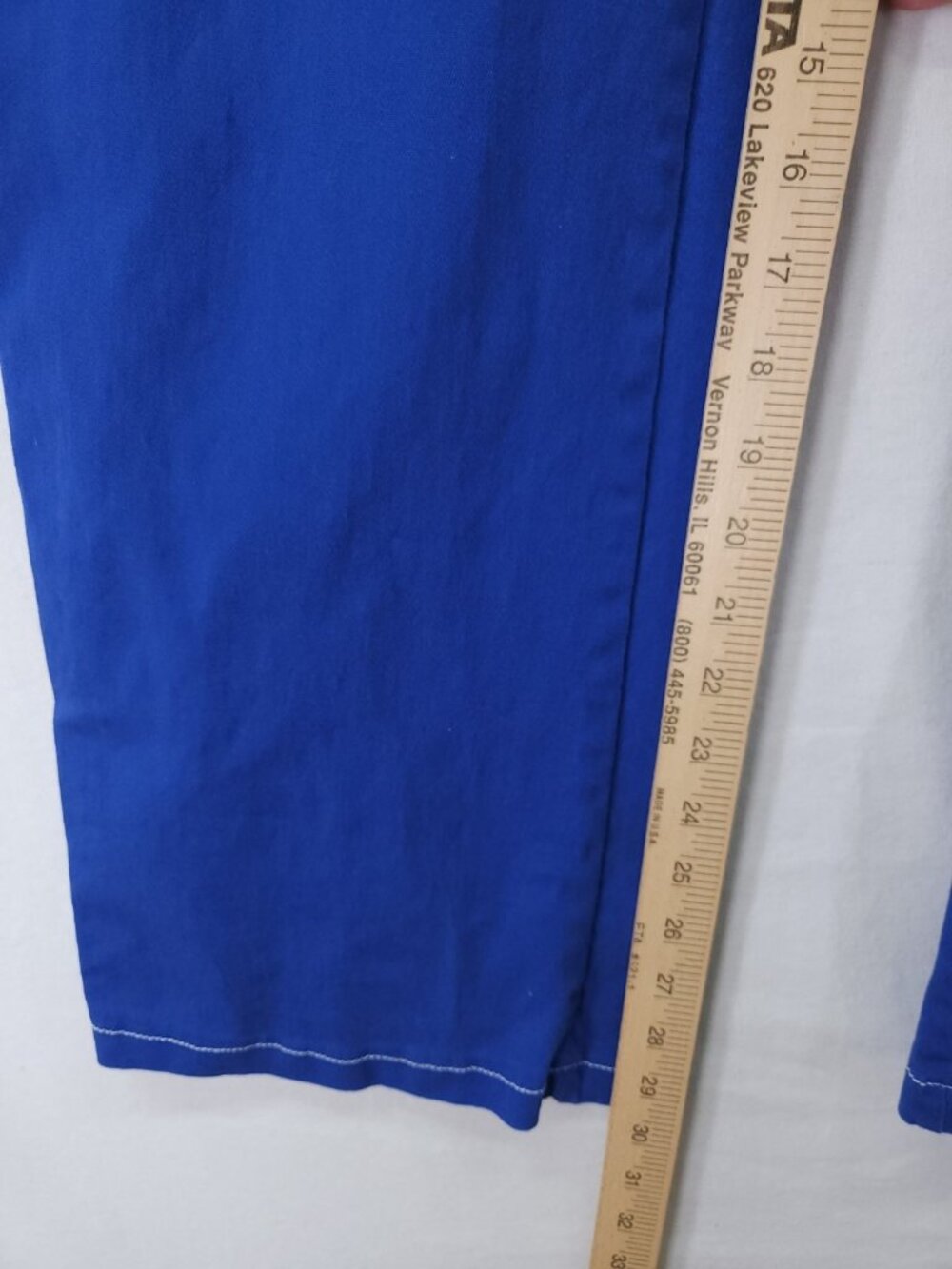 Rachel Paige Cargo Pants Womens Medium (25x29) Contrast Stitch Wide Leg Utility - Picture 5 of 13